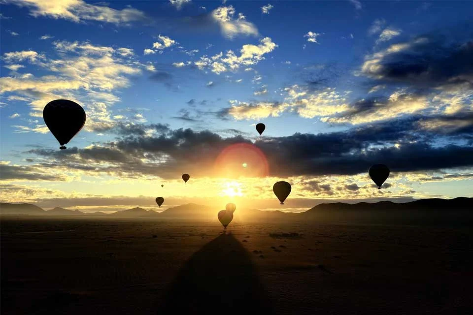 Marrakech: Balloon Ride with Buffet Breakfast and Certificate