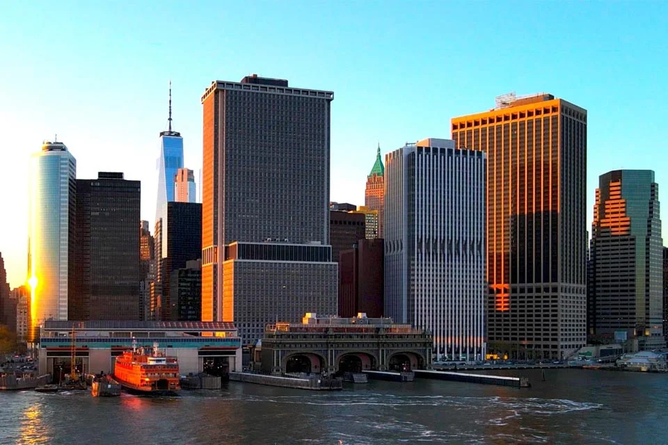 New York City: Statue of Liberty Sunset Cruise Ticket