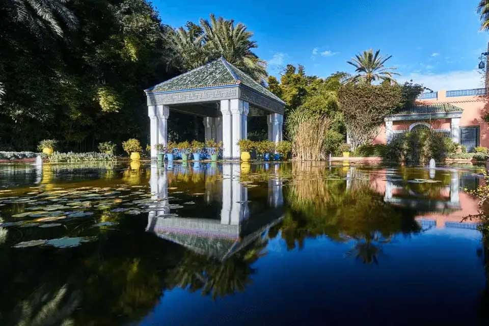 Pavillion at the Water Lily Pool